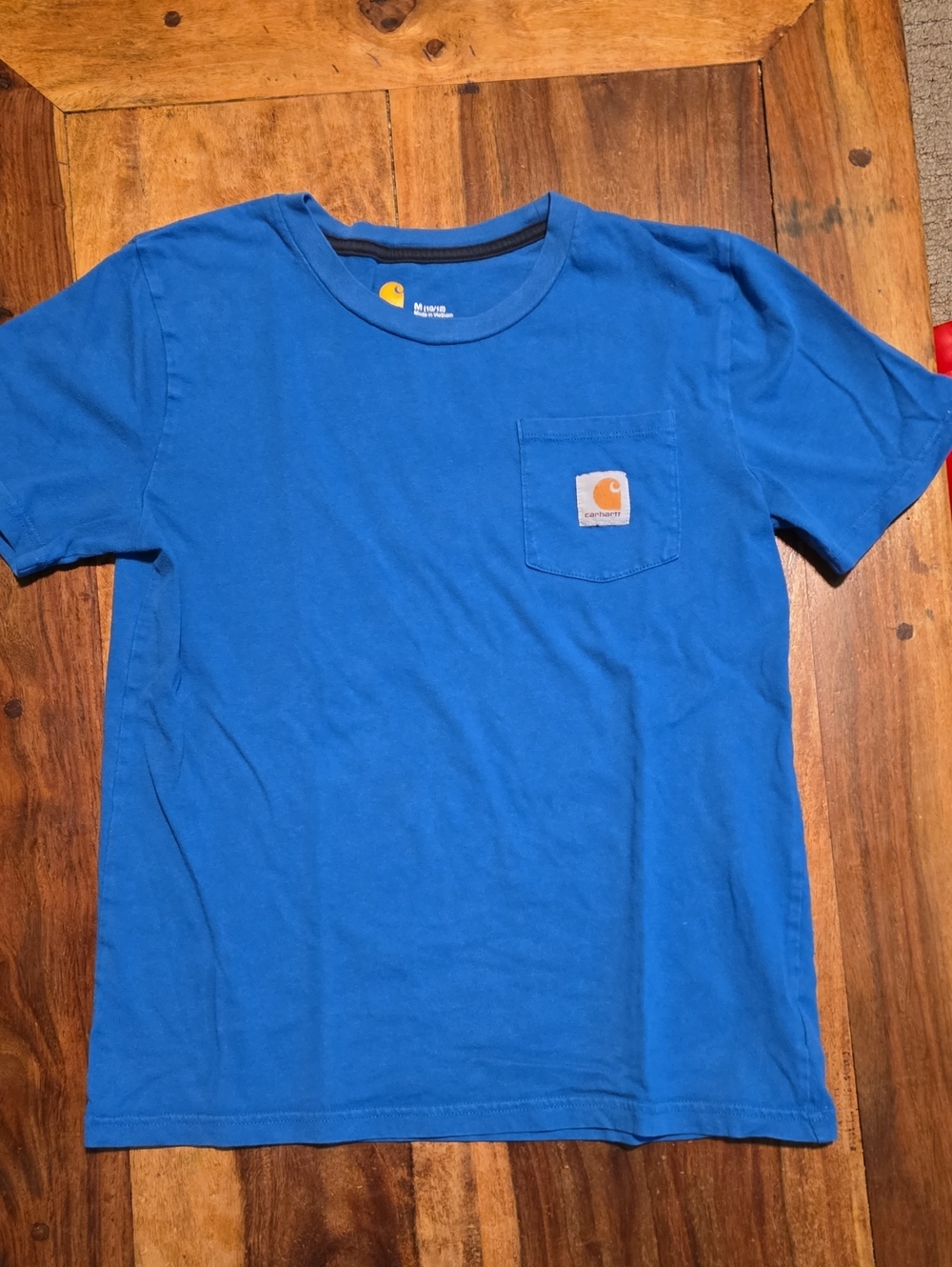 Carhartt Men's Short-Sleeve Pocket Tee — Royal Blue